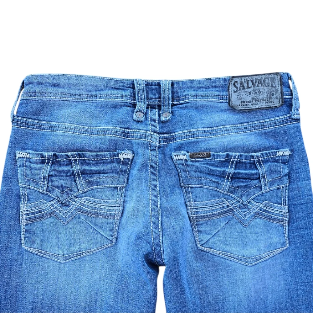 Salvage Mayhem Regular Bootcut Jeans The Buckle Denim Size 32 R